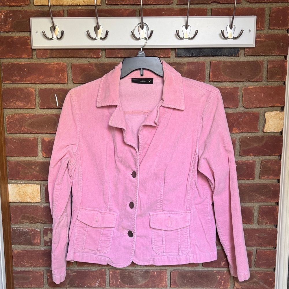 Venezia Creek Blush Pink Corduroy Blazer. Super cute!
